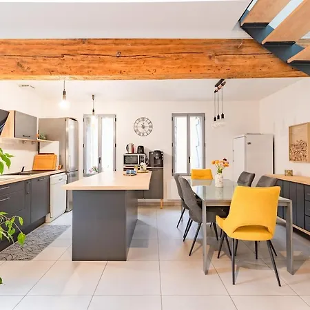 Le Grand Jany Spacious T4 With Terrace Apartman
